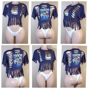 Dallas Cowboys Custom Fringe Tshirt